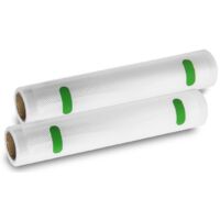 Cecotec Rouleaux gaufrés set de 2 rouleaux moyens 20 x 600 cm