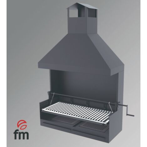 BARBACOAS FR CARBÓN Y LEÑA MODELO BVE-102 DE FM BARBACOAS