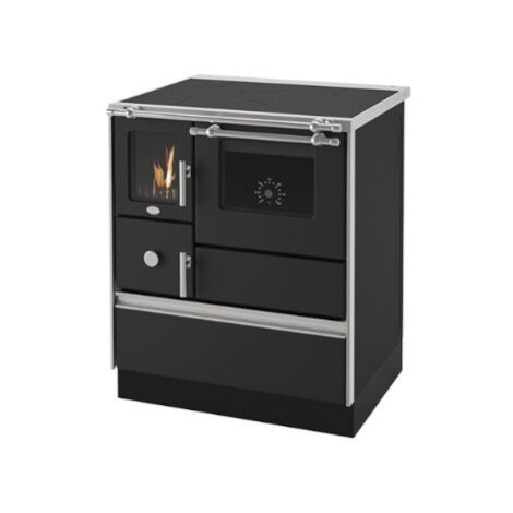 Eva Calòr Cocina De Leña DAFNE 9016048600 Acabado Negro