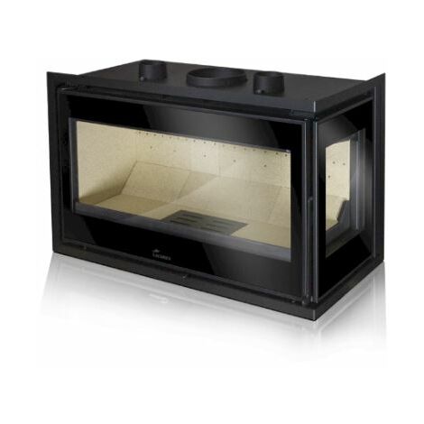 BRICOSOL ESTUFA DE LEÑA INSERTABLE LACUNZA MODELO ADOUR 800 CLD (Derecha ) (1/4)