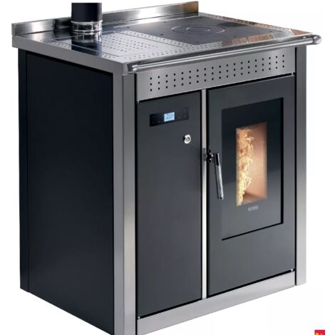 BRICOSOL COCINA DE PELLETS KLOVER MODELO SMART 80 INOX