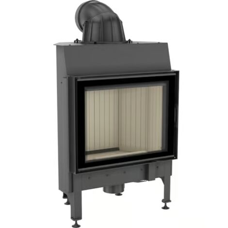 BRICOSOL Chimenea de leña de acero KRATKI NADIA 10 kW Ø 200