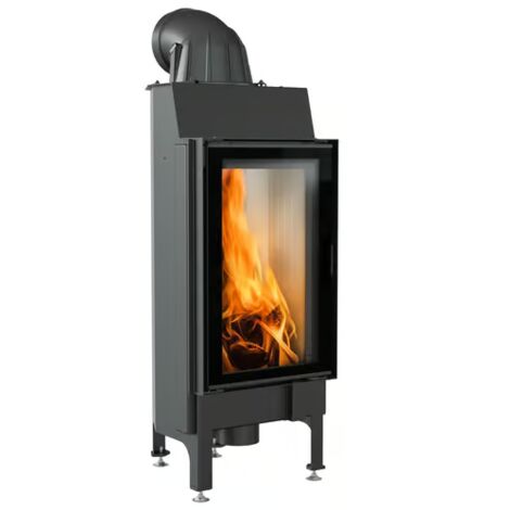 BRICOSOL Chimenea de leña de acero KRATKI NADIA 9 kW Ø 200