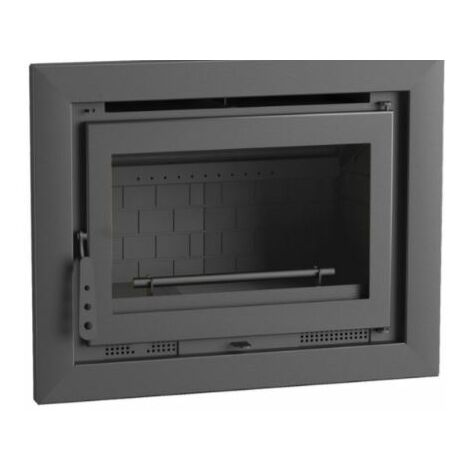 Insertable de Leña de 70 cm con Turbinas FM Modelo IT-170 Interior en Fundicion