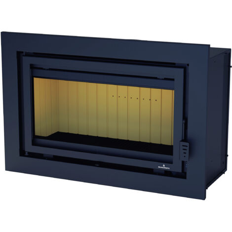 BRONPI - Estufa Insertable de Leña con Turbinas Modelo FLORIDA-P 14 kW