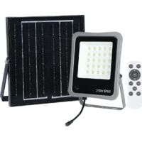 AYERBE - 620800 - Foco Solar de 25 W con Mando a Distancia