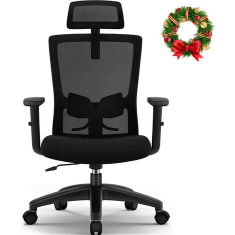 Chaise de bureau, Chaise bureau, Fauteuil de Bureau, Chaise de bureau  ergonomique, Hauteur Réglable, Dossier Haut