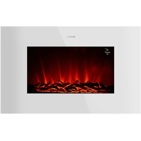 Caminetto elettrico ReadyWarm 3590 Flames Connected White Cecotec