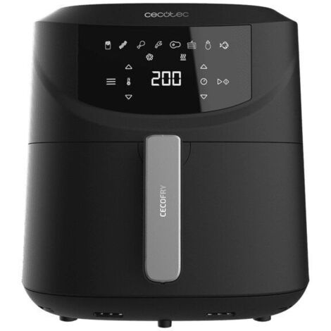 Cecotec Cecofry Absolute 7600 Singolo 7,6 L Indipendente 2000 W Friggitrice ad aria calda Nero