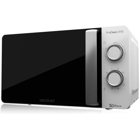 Microonde con Grill Cecotec ProClean 3110 20 L 700W Bianco Nero 800 W 700 W 20 L