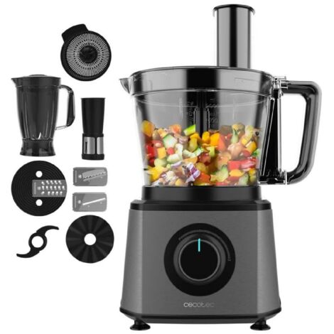 Techwood Robot Multifunzione 800 W, Nero