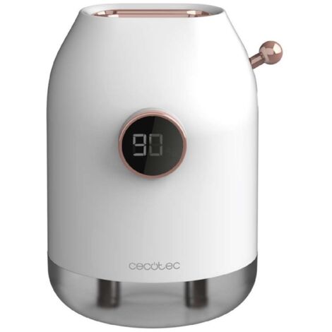 Cecotec Diffusore di Aromi Senza Fili PureAroma 550 Cordless. 5000 mAh, 3 Modalità di Funzionamento, Doppia Uscita, Serbatoio da 500 ml, Batteria e Schermo, Aromaterapia
