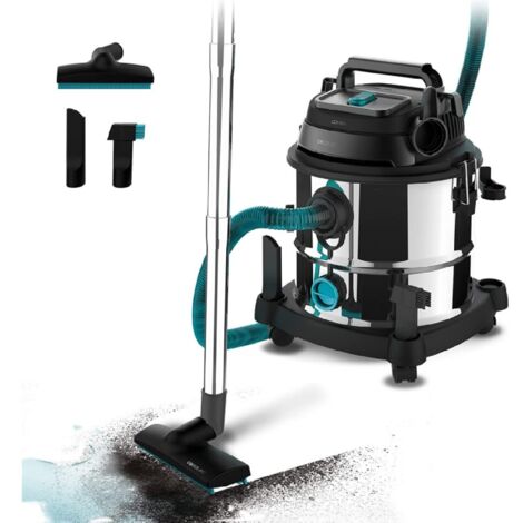 Aspirapolvere a traino Conga Rockstar Wet & Dry Steel Max Cecotec