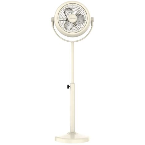 Cecotec ventilador de pie retro energysilence 250 classicstyle beige. 25w, | Brico Depôt