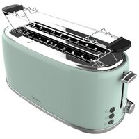 Tostapane verticale Toast&Taste 1600 Retro Double Green Cecotec