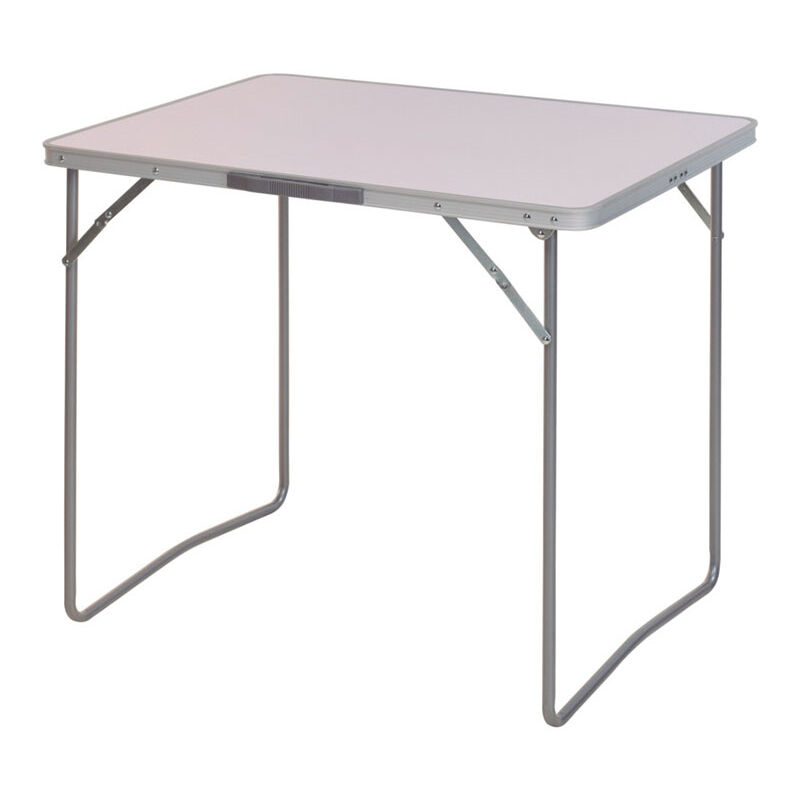 Tavolo da Campeggio Rettangolare Pieghevole e Regolabile in MDF e Alluminio  (90x60 cm) Maule - SKLUM
