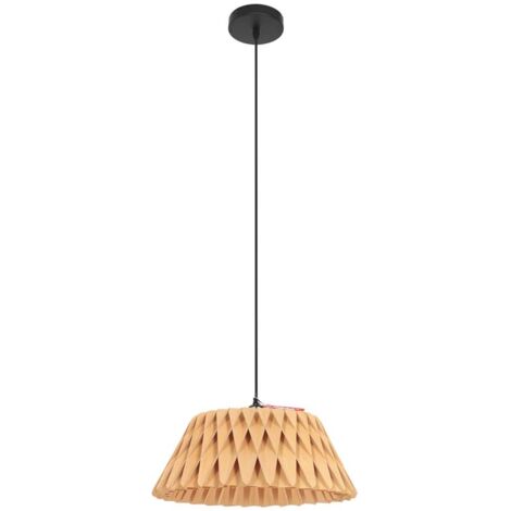 Anne Lighting - suspension - Maze - naturel - bois - Ø 46cm - E27 (1/5)