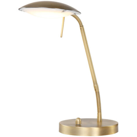 Sienna Eloic Lampe de travail de bureau Bronze Brossé