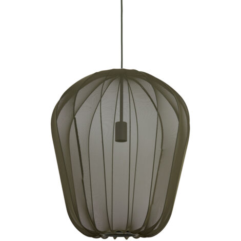 Light & Living - suspension - Plumeria - vert - textile - Ø 50cm (1/5)