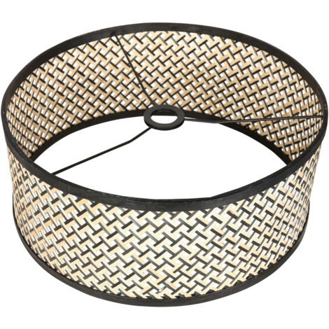 Steinhauer - abat-jour - Shade - noir - bambou bois - Ø 50cm - (1/5)
