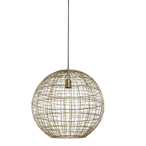 Light & Living - suspension - Mirana - or - métal - Ø 46cm - E27 (1/5)
