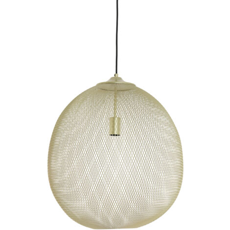 Light & Living - suspension - Moroc - or - métal - Ø 50cm - E27 - (1/5)