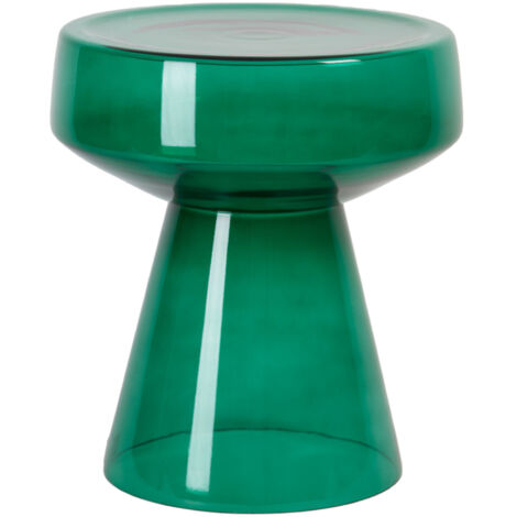 Light & Living table d'appoint Dakwa verre vert - Ø38x44 cm (1/5)