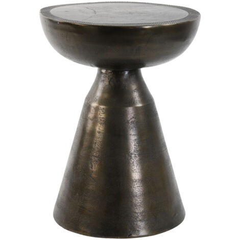 Table d'appoint Light & Living Pasja en bronze antique - Ø40x53 (1/5)