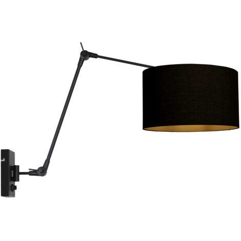 Steinhauer - applique murale - Prestige Chic - noir - lin métal - (1/5)