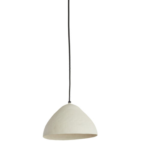 Light & Living - suspension - Elimo - blanc - métal - Ø 25cm - (1/5)