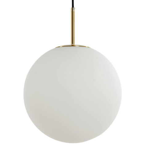 Light & Living - suspension - Medina - blanc - verre - Ø 30cm - (1/4)