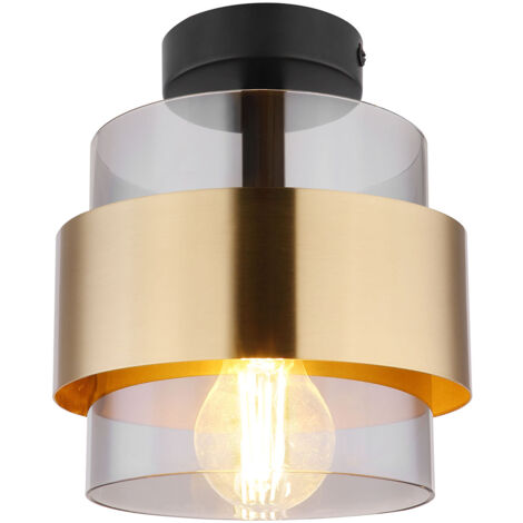 Globo - Plafonnier - Sapana - Noir - Plastique - LED - 41563-24B