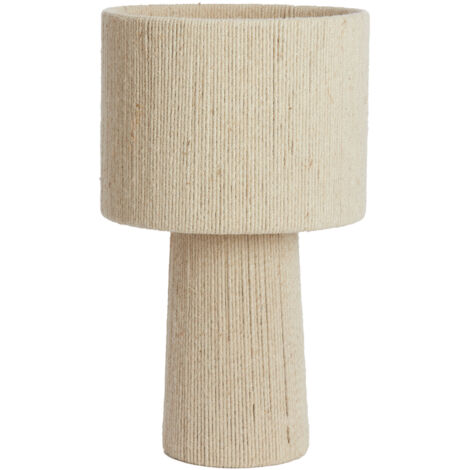 Light & Living - lampe de table - Pitino - beige - jute - E27 - (1/5)