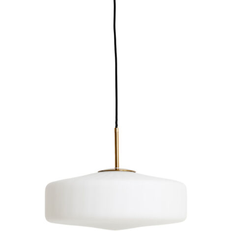 Light & Living - suspension - Pleat - blanc - verre - Ø 40cm - (1/5)