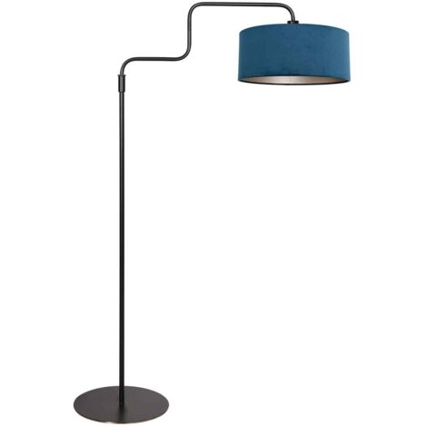Steinhauer - lampadaire - Bloeba - bleu noir - métal velours (1/5)