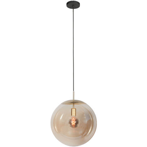 Steinhauer - suspension - Bollique - ambre laiton - verre métal - (1/5)