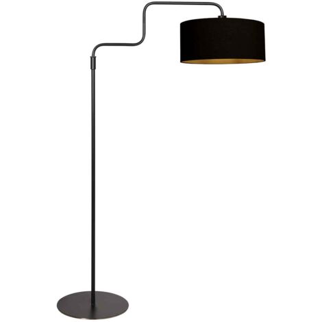 Steinhauer - lampadaire - Bloeba - noir - lin métal - Ø 40cm - (1/5)
