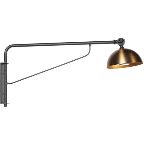 Steinhauer - applique murale - Pintino - bronze noir - métal - Ø