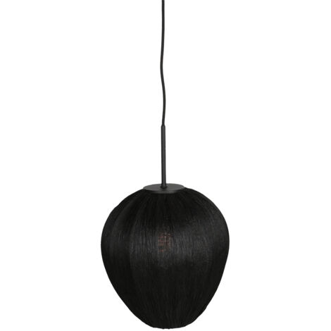 Mexlite - suspension - HaloSwap - noir - lin - Ø 25cm - E27 - (1/5)