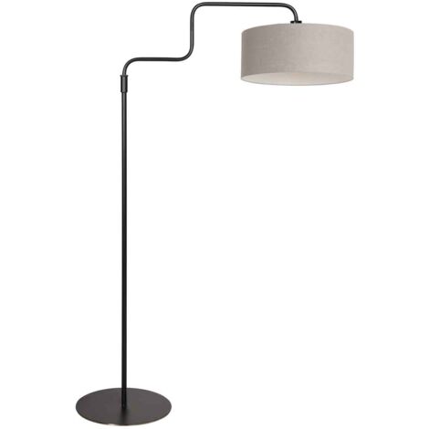 Steinhauer - lampadaire - Bloeba - gris noir - métal tissu - Ø (1/5)