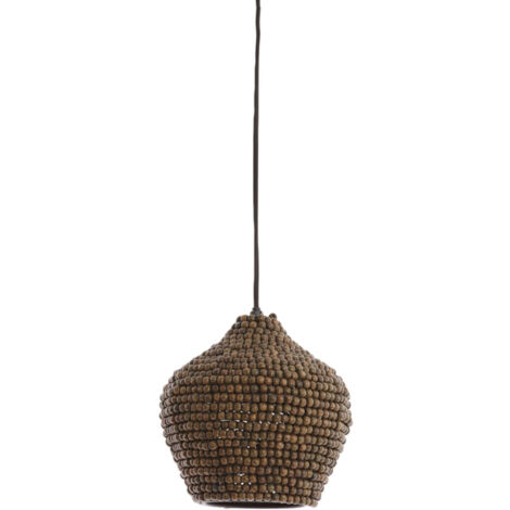 Light & Living - suspension - Kalenga - marron - métal - E27 - (1/5)