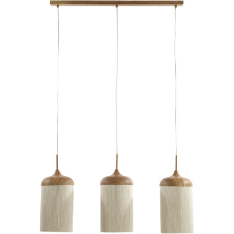 Light & Living - suspension - Dania - beige naturel - coton métal (1/5)