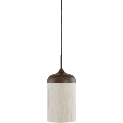 Light & Living - suspension - Dania - beige marron - coton métal (1/5)