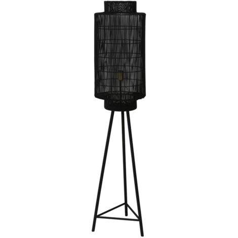 Light & Living - lampadaire - Gruaro - noir - métal - lampe (1/5)