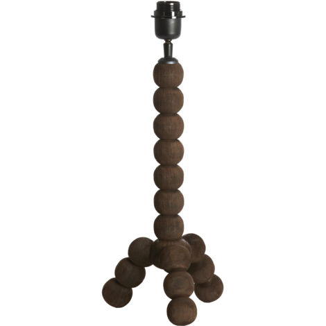Light & Living - lampe de table - Veglio - marron - bois - Ø 20cm