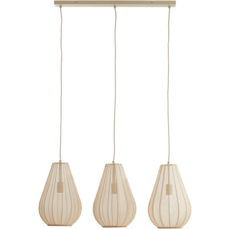 Light & Living - suspension - Itela - beige - textile - grande (1/5)