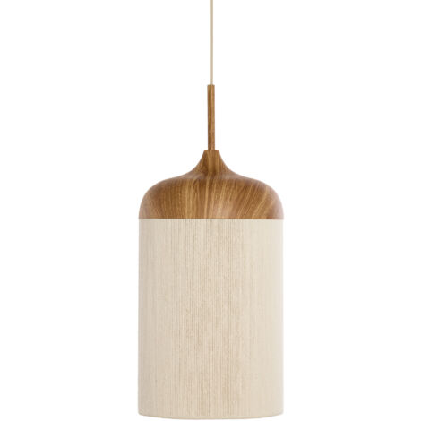 Light & Living - suspension - Dania - beige naturel - coton métal (1/5)