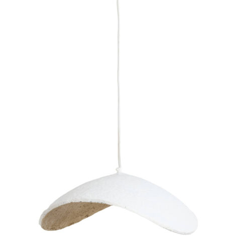 Light & Living - suspension - Lonia - blanc - papier - E27 - (1/5)