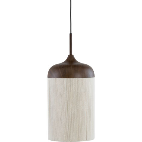 Light & Living - suspension - Dania - beige marron - coton métal (1/5)