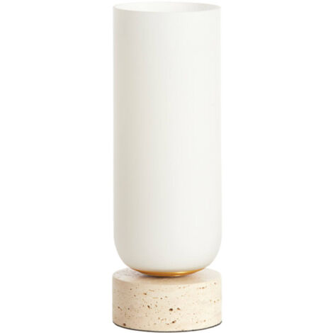Light & Living - lampe de table - Rylano - naturel - verre - (1/5)